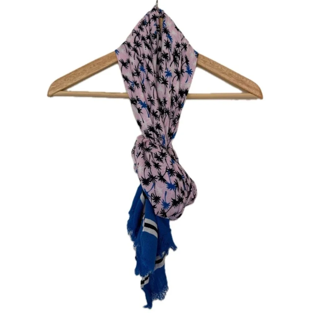 Kate Spade Palm Tree Print Scarf